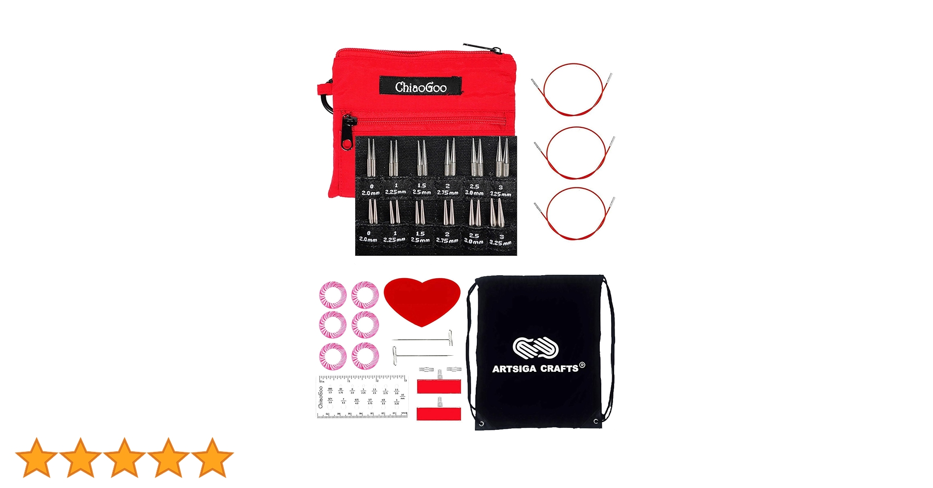 Amazon.co.jp: ChiaoGoo ツイスト レッド レース ショーツ 2 & 3